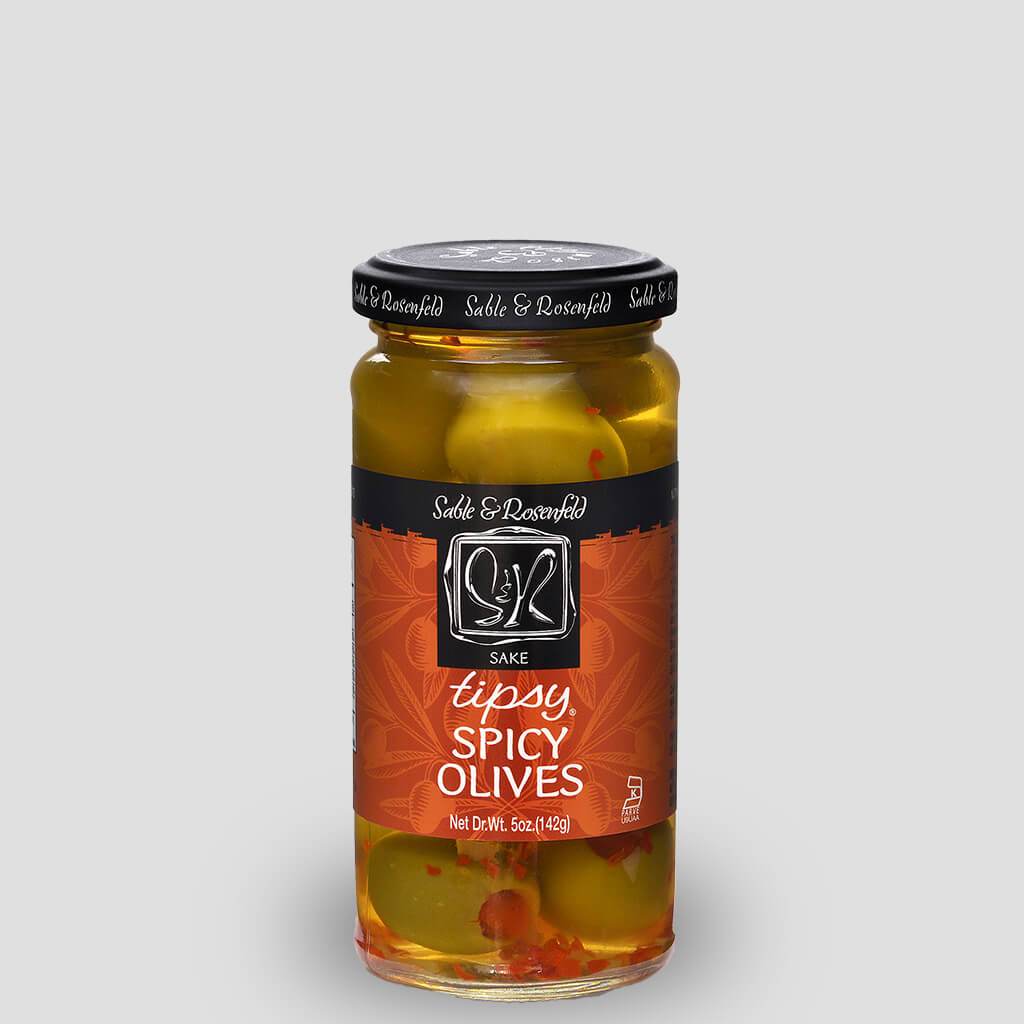 Sake Spicy Tipsy Olives